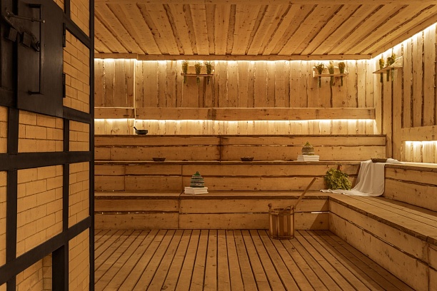 Преимущество общественной бани Мужской зал