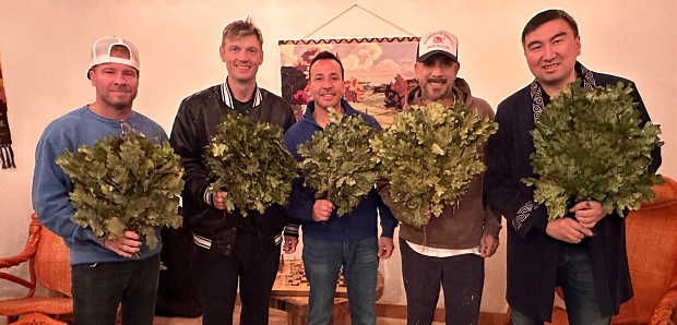 Новость Орловских бань Лучшие выбирают лучших: Backstreet Boys в Орловских банях.